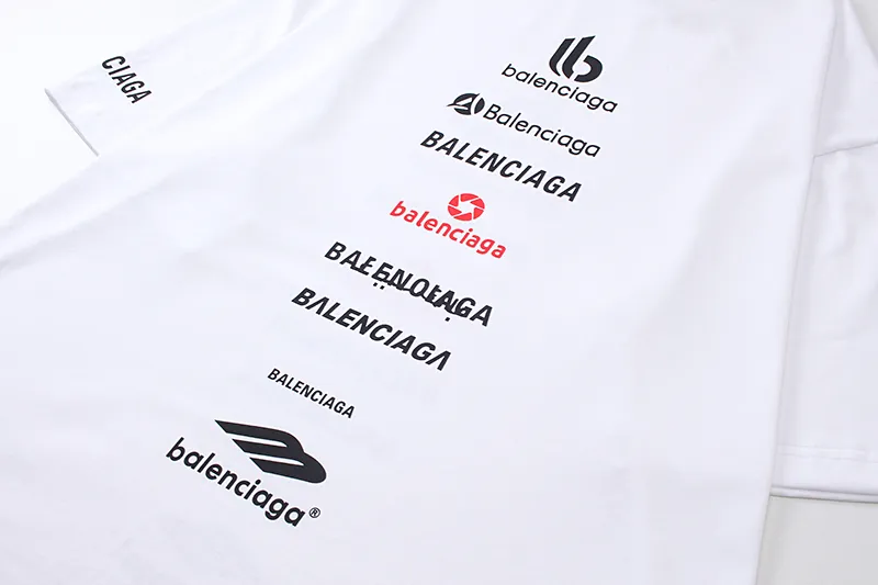 💰p90 #24ss Classic LOGO # BALENCI*GA # 260g * 1 1 os Same Style！！ ：23129# Sizes：xs-L ： 2 （ . ）